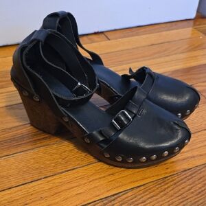Black Platform Women's Shoes